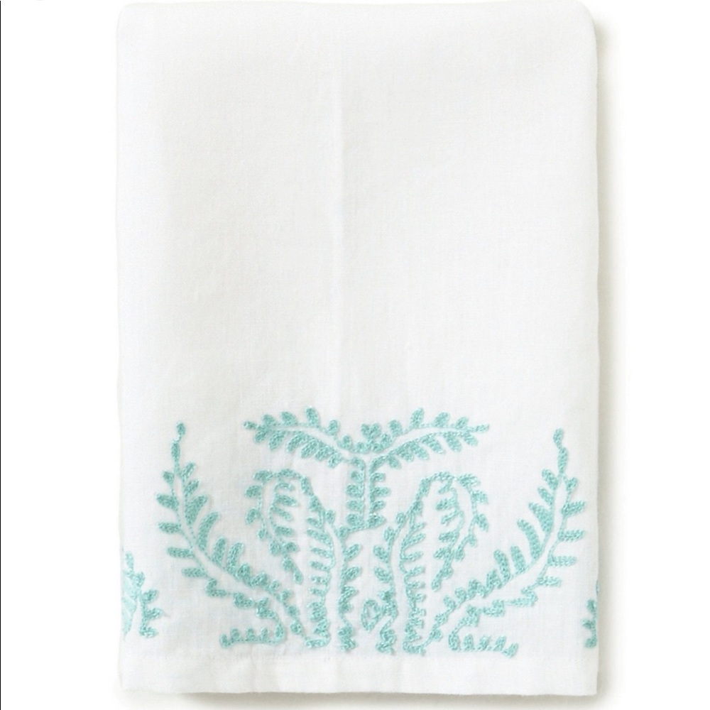 Embroidered‎ Linen Cloth Napkin
